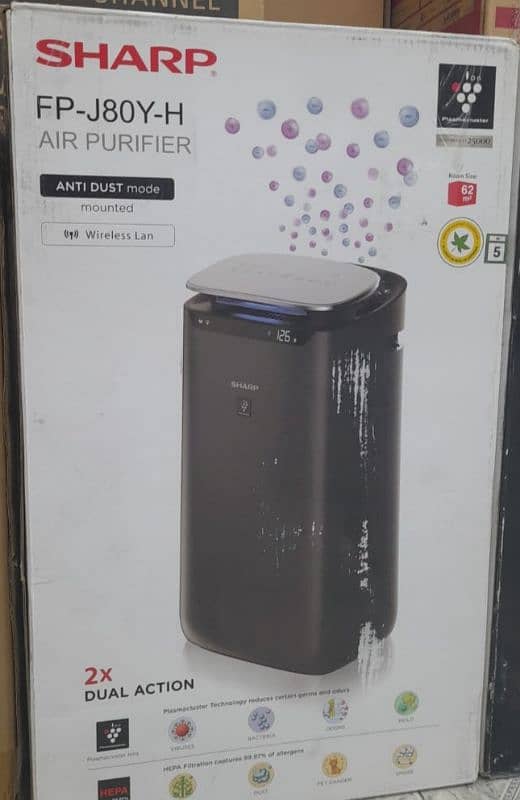 SHARP AIR PURIFIER J80Y. H AIR PURIFIER BIG CAPACITY 3