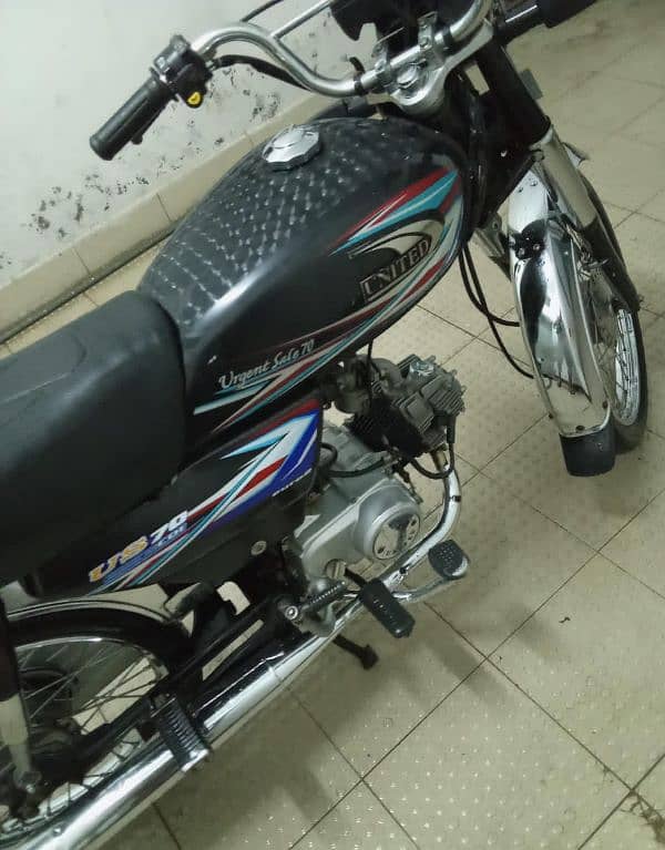 United bike 70cc all original documents 15