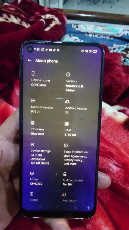 oppo A54  6/128 2