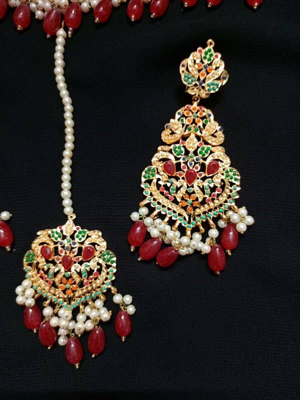 NAURATAN JEWELLERY SET 2