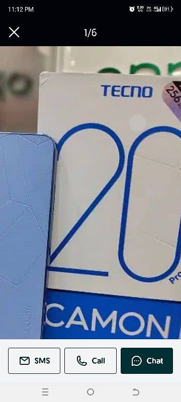 TECNO CAMON 20 PRO 8+8 256GB 1