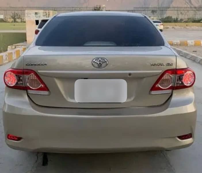 URGENT PAYMENT Toyota Corolla GLI 2012 1st owner Family used Car 2