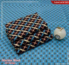 unstitched Marina wool suit 2 pc