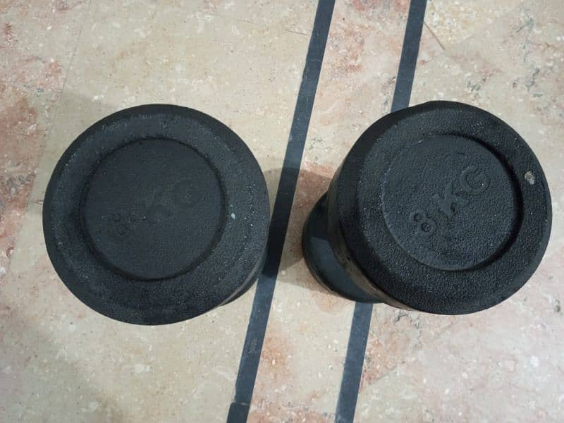 Pair of 8Kg of Dumbell. 3