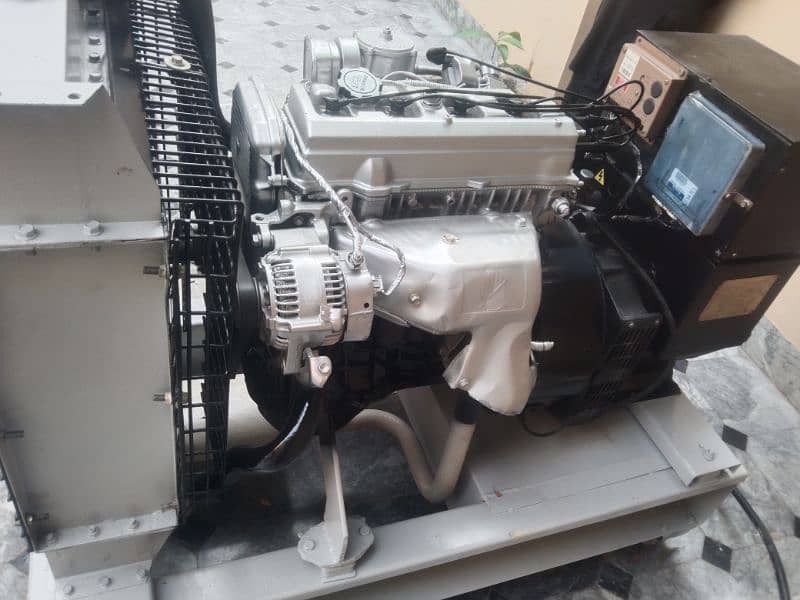 15kva generator gas patrol LPG Toyota engine gli japanese sound proof 0