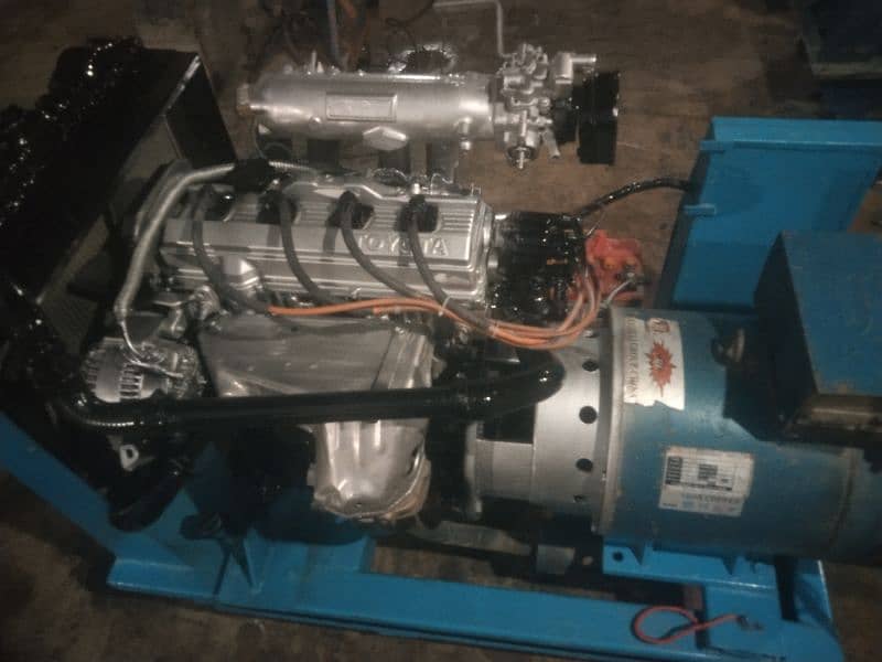 15kva generator gas patrol LPG Toyota engine gli japanese sound proof 3