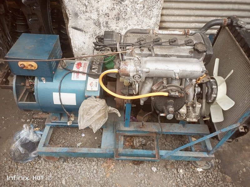 15kva generator gas patrol LPG Toyota engine gli japanese sound proof 5