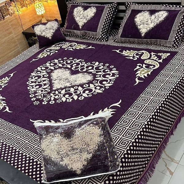 4 pcs Jacquard Bedsheets 13