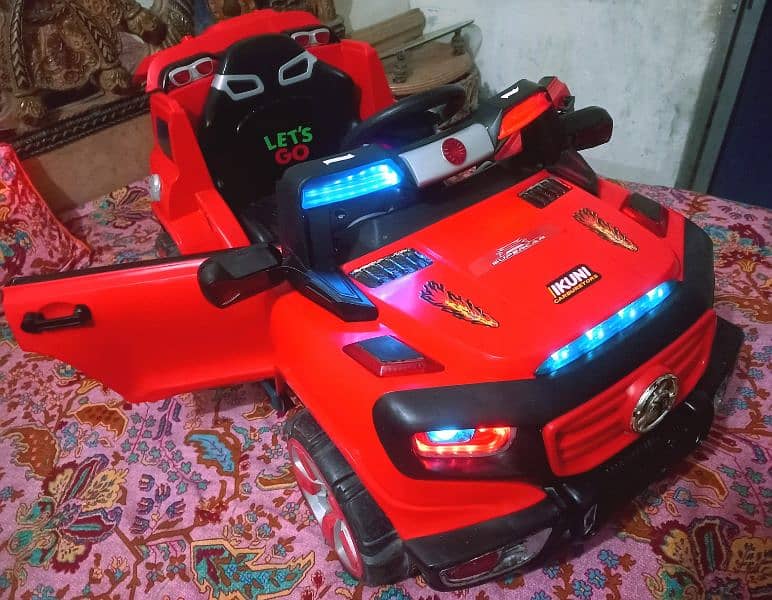 KIDS imported electric big jeep car rechargeable with remotecontrol 10