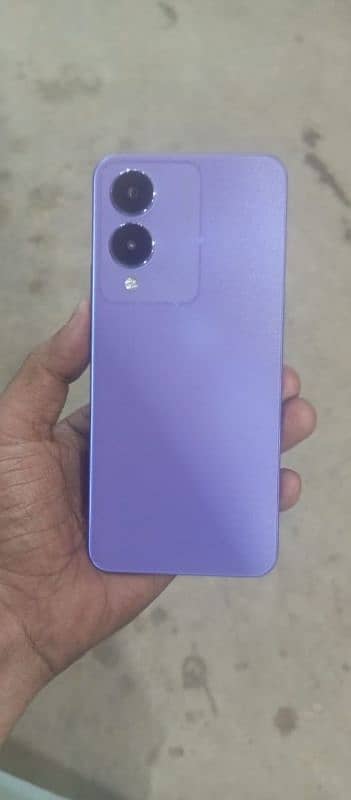 vivo y17s blue color 4+4 128 gb 1