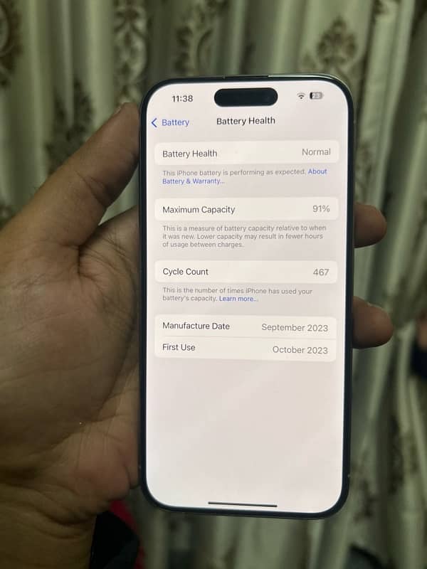 Iphone 15 pro Dual PTA LLA 4