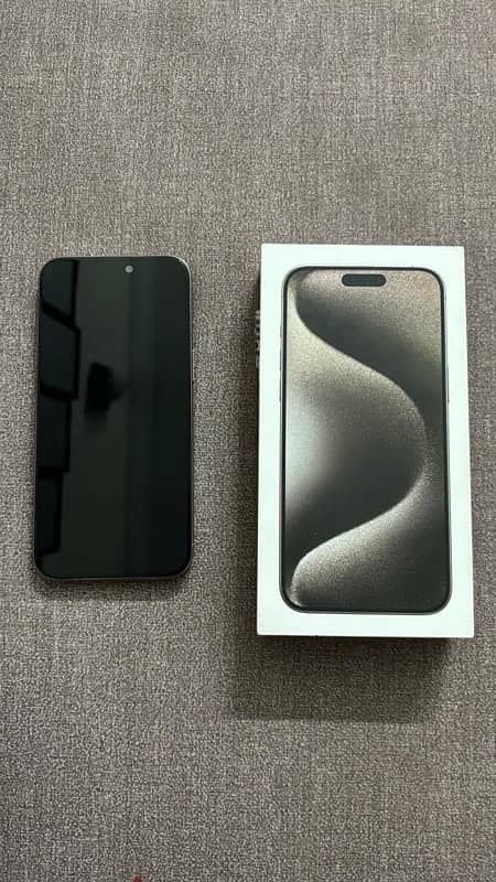 Iphone 15 Pro Max, Natural Titanium, 256GB 1