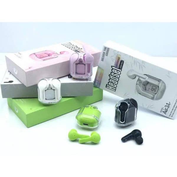 Digital Display Case Earbuds. Cash on Delivery Only 2