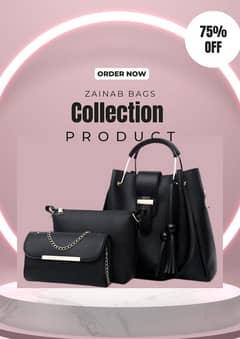 3 pice handbags