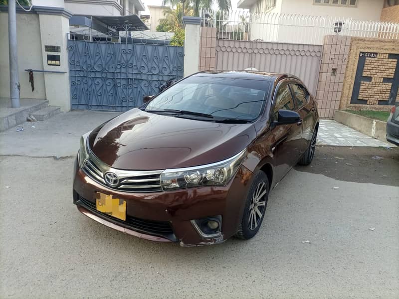 Toyota Corolla GLI Automatic 2016 1