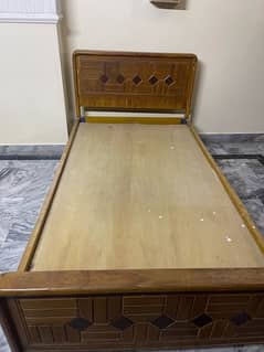 Single Bed wood