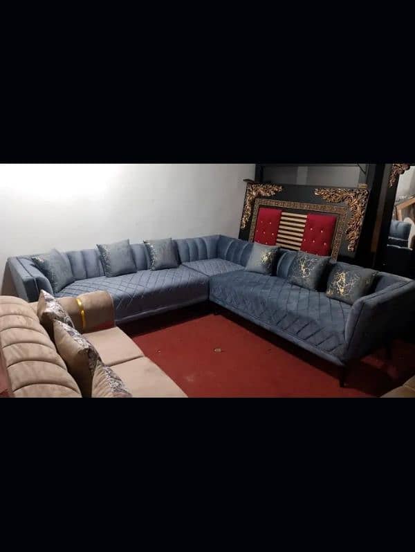 sofa set, L shaped sofa set, sofa, poshish new 13