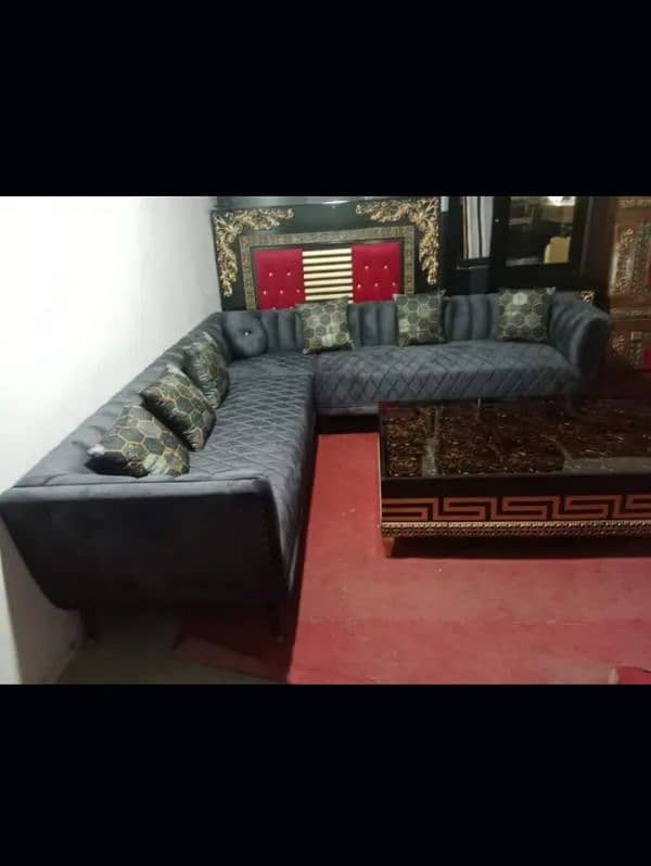 sofa set, L shaped sofa set, sofa, poshish new 14