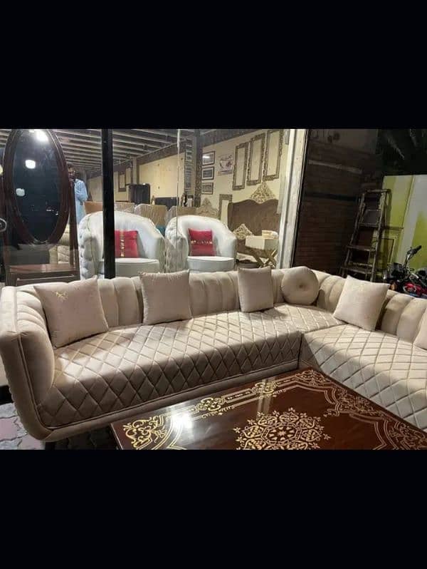 sofa set, L shaped sofa set, sofa, poshish new 16