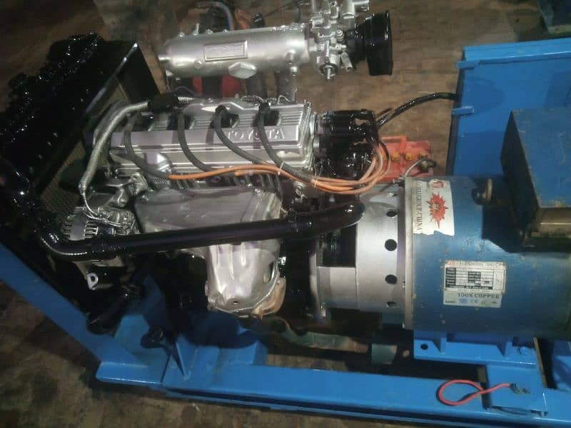 15kva generator gas patrol LPG Toyota gli engine Japanese sound proof 4