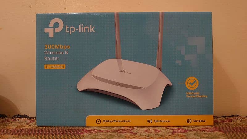 TP-LINK 300Mbps Wireless N Router TL-WR840N 0