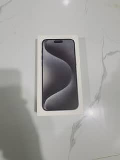 iPhone 15 pro max 256gb