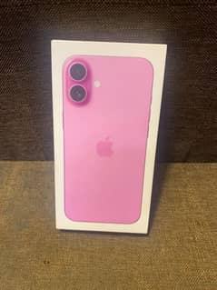 iPhone 16 plus 128 GB PINK CALL FOR PRICE