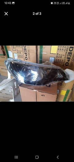 Honda civic front head light original import