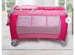 baby crib plus play pen