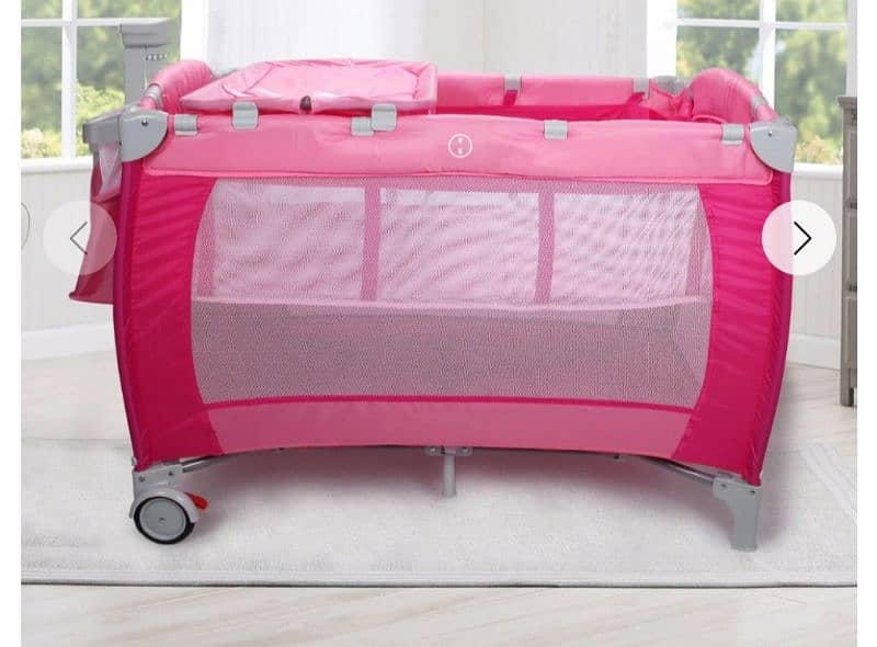 baby crib plus play pen 0