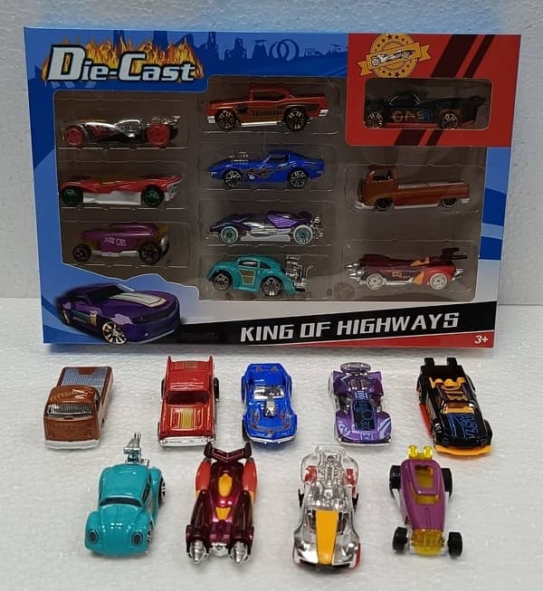 Diecast Mini Metal Cars | Pack of 10 and 20 5