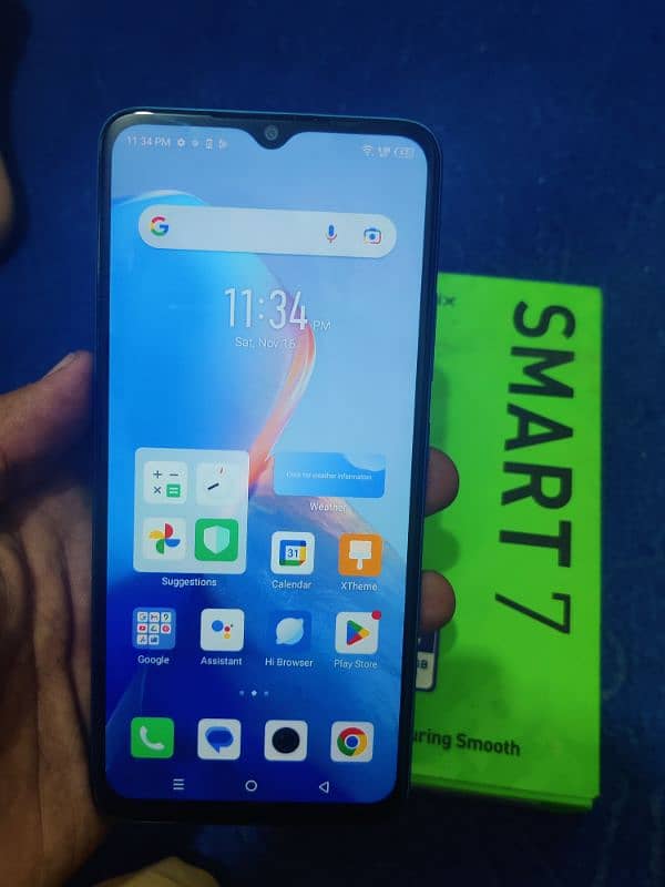 Infinix Smart 7 4/64 with box 2