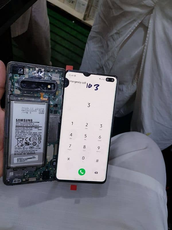 Samsung S10+ Dotted panel for sale. 03289203346 0