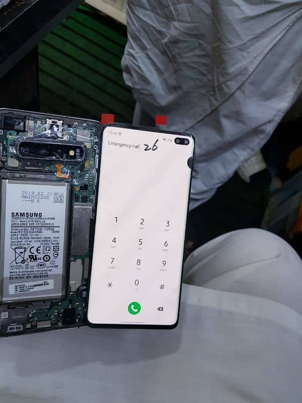 Samsung S10+ Dotted panel for sale. 03289203346 2