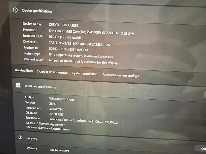 HP Omen 17 RTX 3060 8