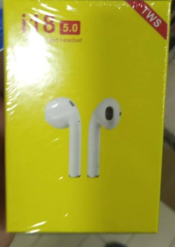 Wireless Bluetooth 5.0 Earbuds -smart Touch all day comfort white 1