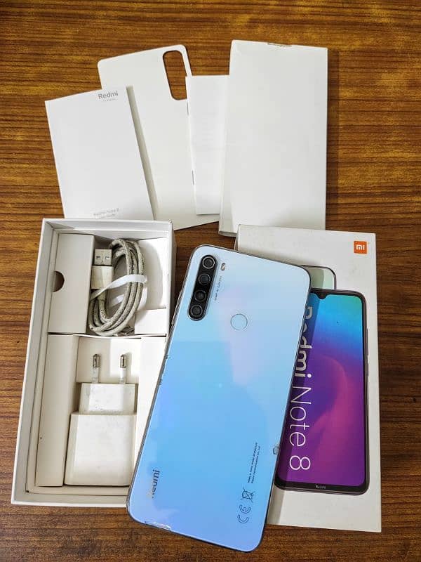 Redmi Note 8 (4gb 64gb) Complete Box 1