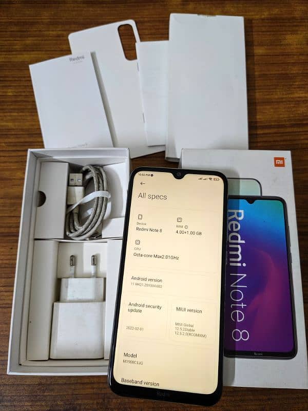 Redmi Note 8 (4gb 64gb) Complete Box 11