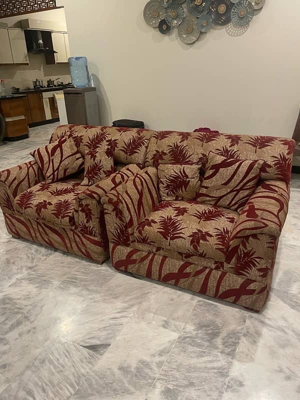 10 SEATER SOFA SET, CARPET & CURTAINS FOR SALE 3