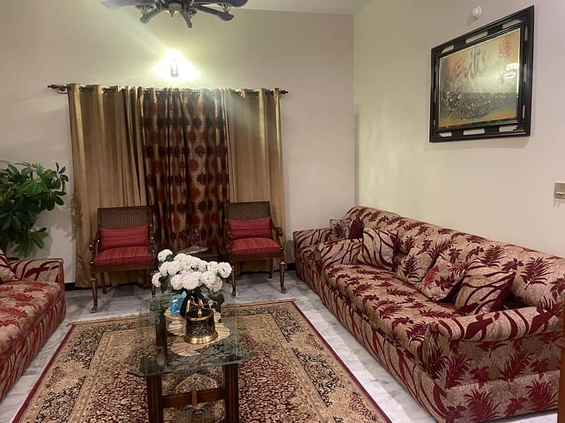 10 SEATER SOFA SET, CARPET & CURTAINS FOR SALE 5