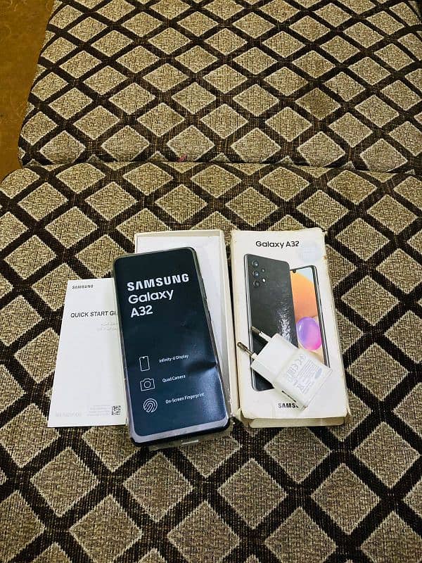 samsung Galaxy a32 6/128 with complete assacoriese pta oficial aproved 3