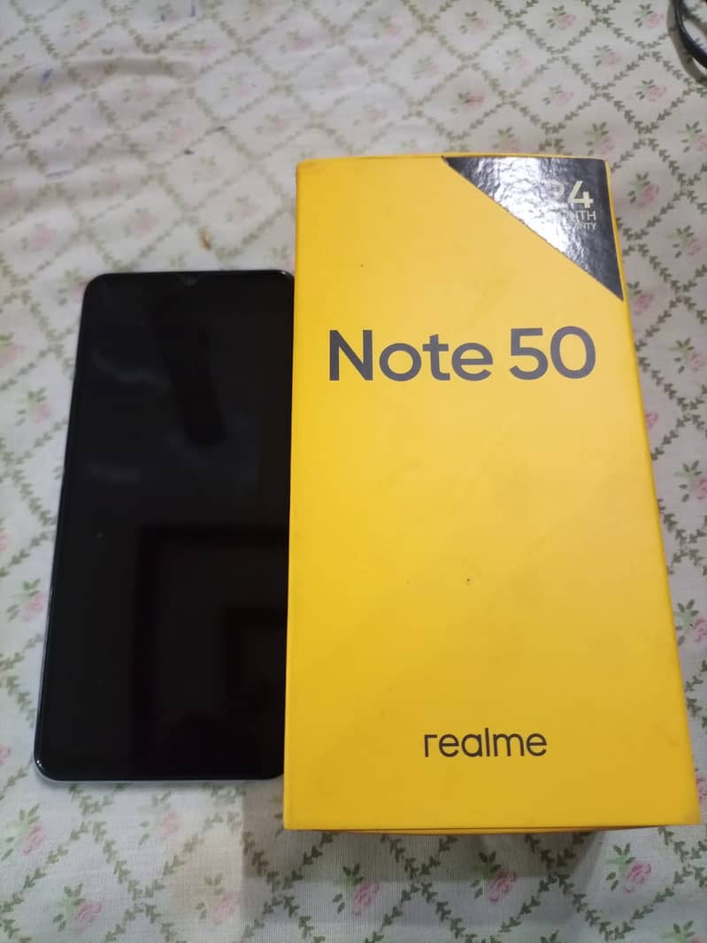 Realme Note 50 4 / 64gb 10/10 Condition All ok with box All Accesories 9