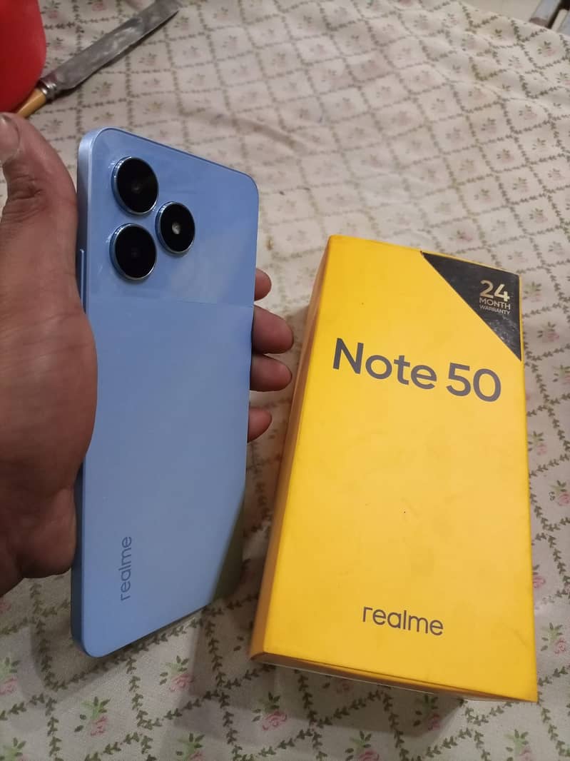 Realme Note 50 4 / 64gb 10/10 Condition All ok with box All Accesories 2