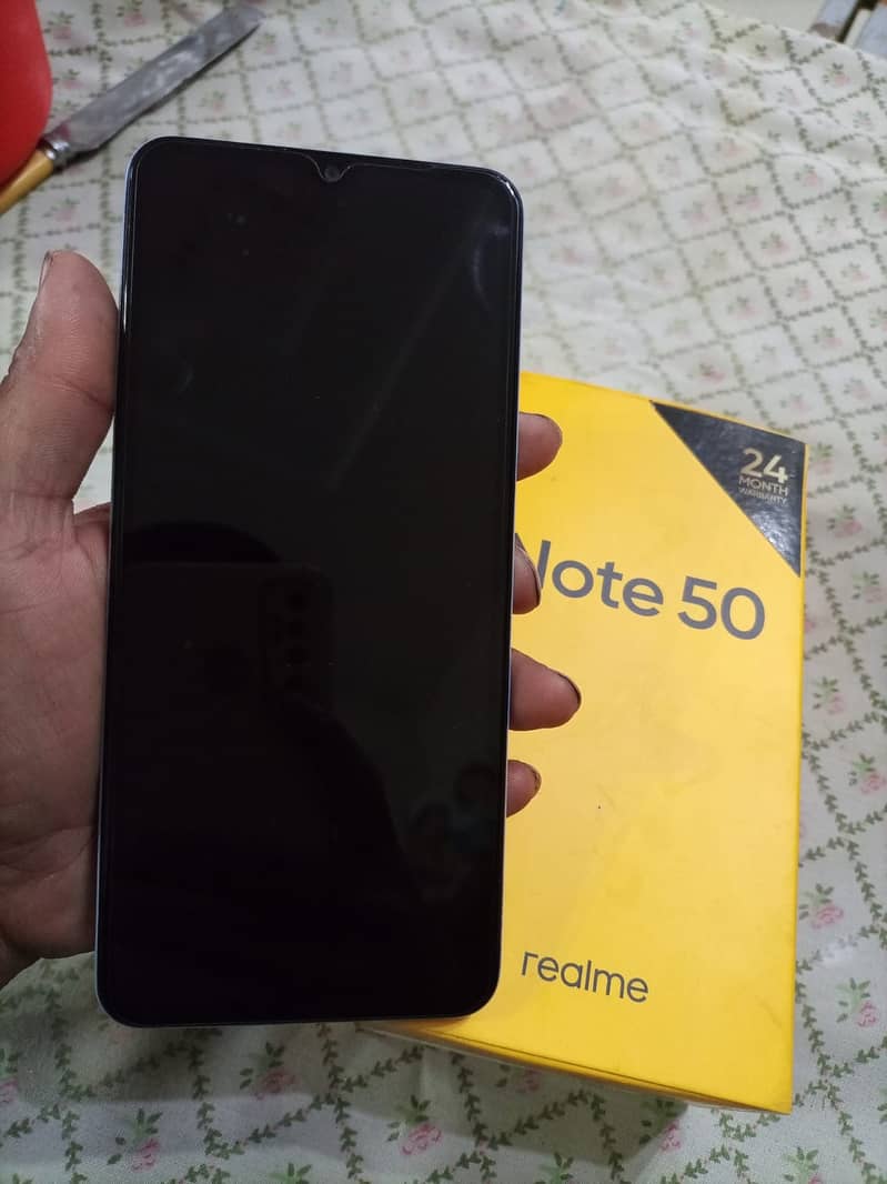 Realme Note 50 4 / 64gb 10/10 Condition All ok with box All Accesories 5