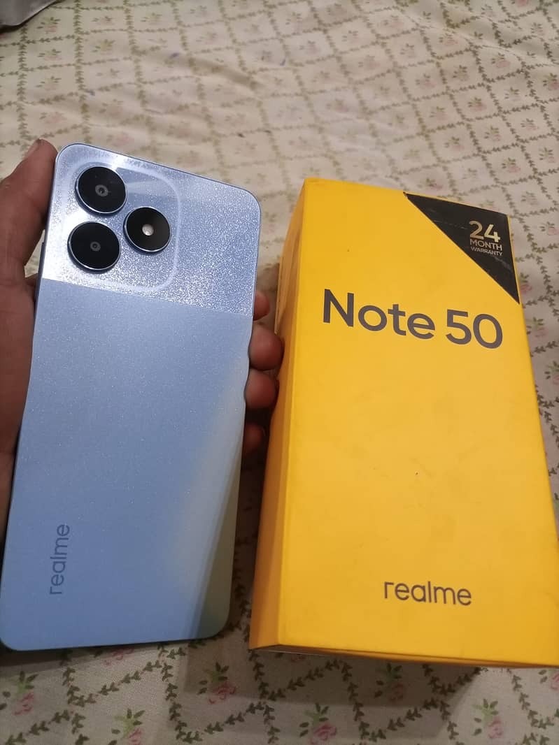 Realme Note 50 4 / 64gb 10/10 Condition All ok with box All Accesories 8