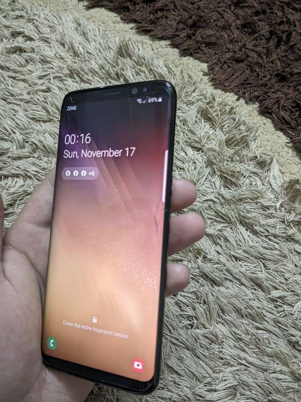 Samsung S8 Pta Approved (minor glass crack) 1