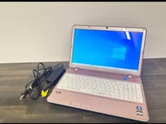 Fujitsu Japanese Laptop light pink color 4GB/320GB HDD 10/10 condition