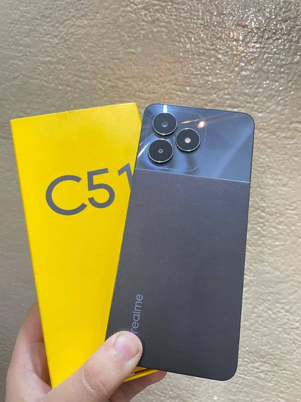 Realme C51 With Complete Accessories 0