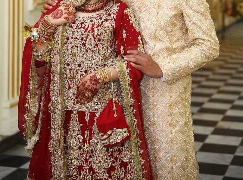 Bridal Dress Reddish Mahroon . 0