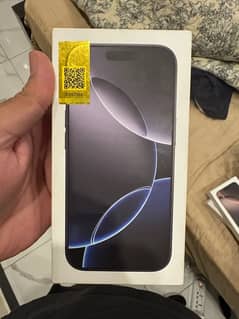 Iphone 16 Pro 126GB Box Back